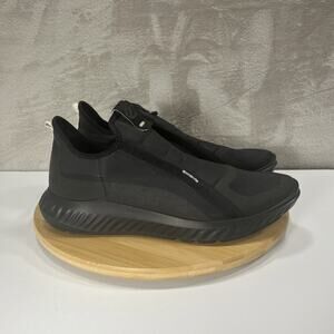 Ecco ATH-1FM ST.1 Mens 44 US 10-10 Black Lace Up Athletic Walking Sneakers Shoes